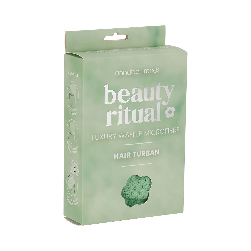 Beauty Ritual Luxury Waffle Hair Turban