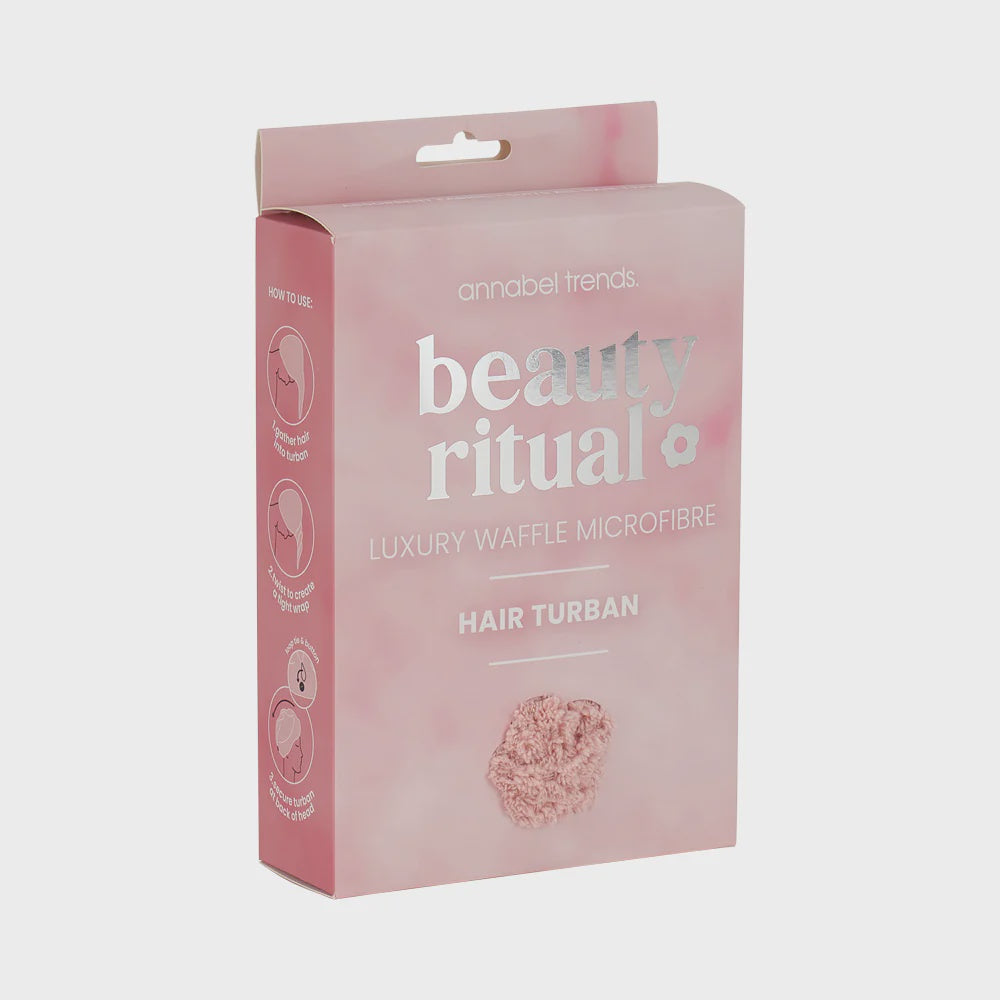 Beauty Ritual Luxury Waffle Hair Turban