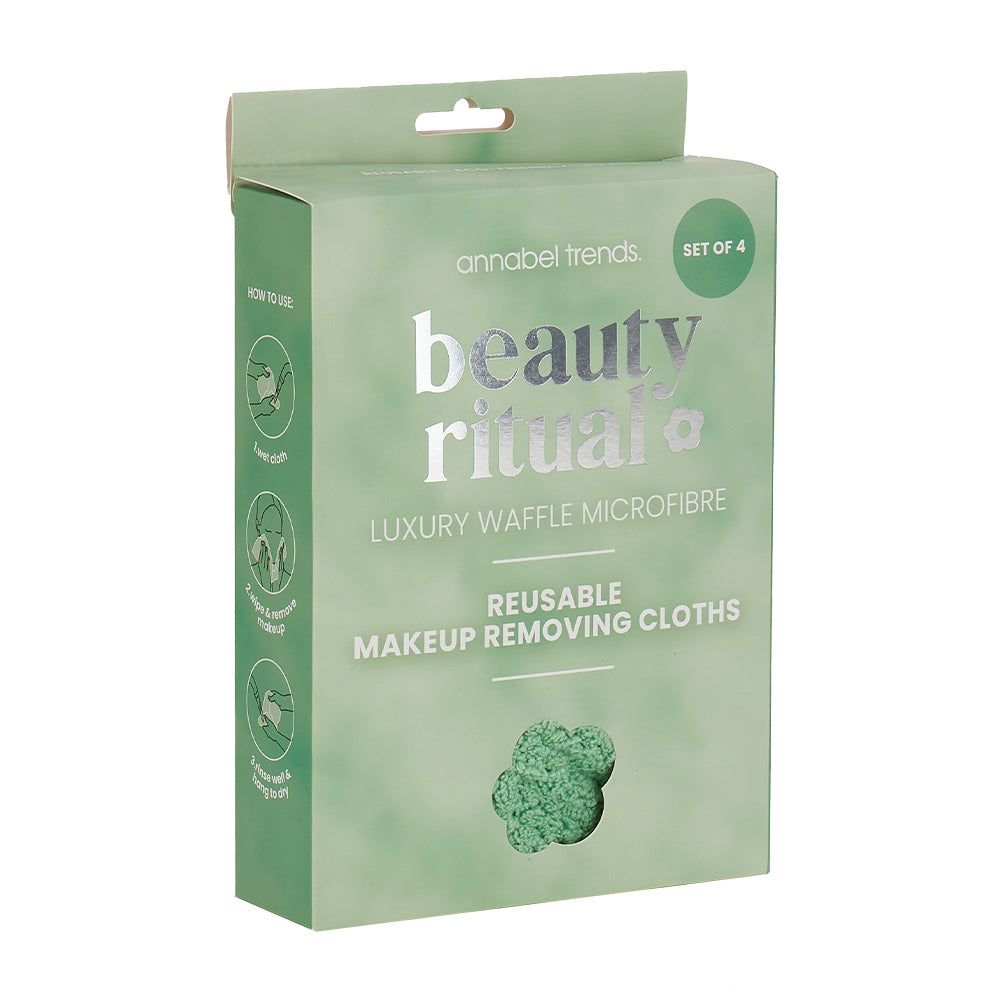 Beauty Ritual Luxury Waffle Makeup Removing Cloths