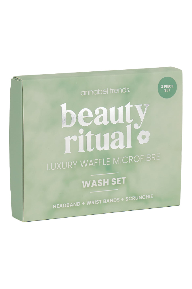 Beauty Ritual Luxury Waffle Wash Set