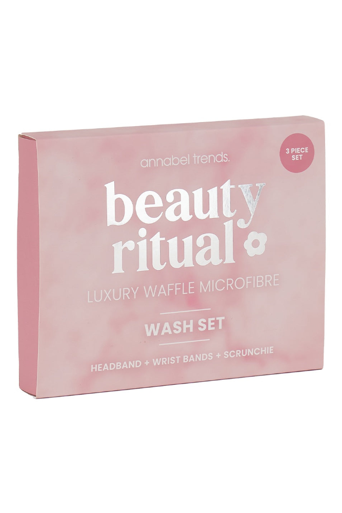 Beauty Ritual Luxury Waffle Wash Set