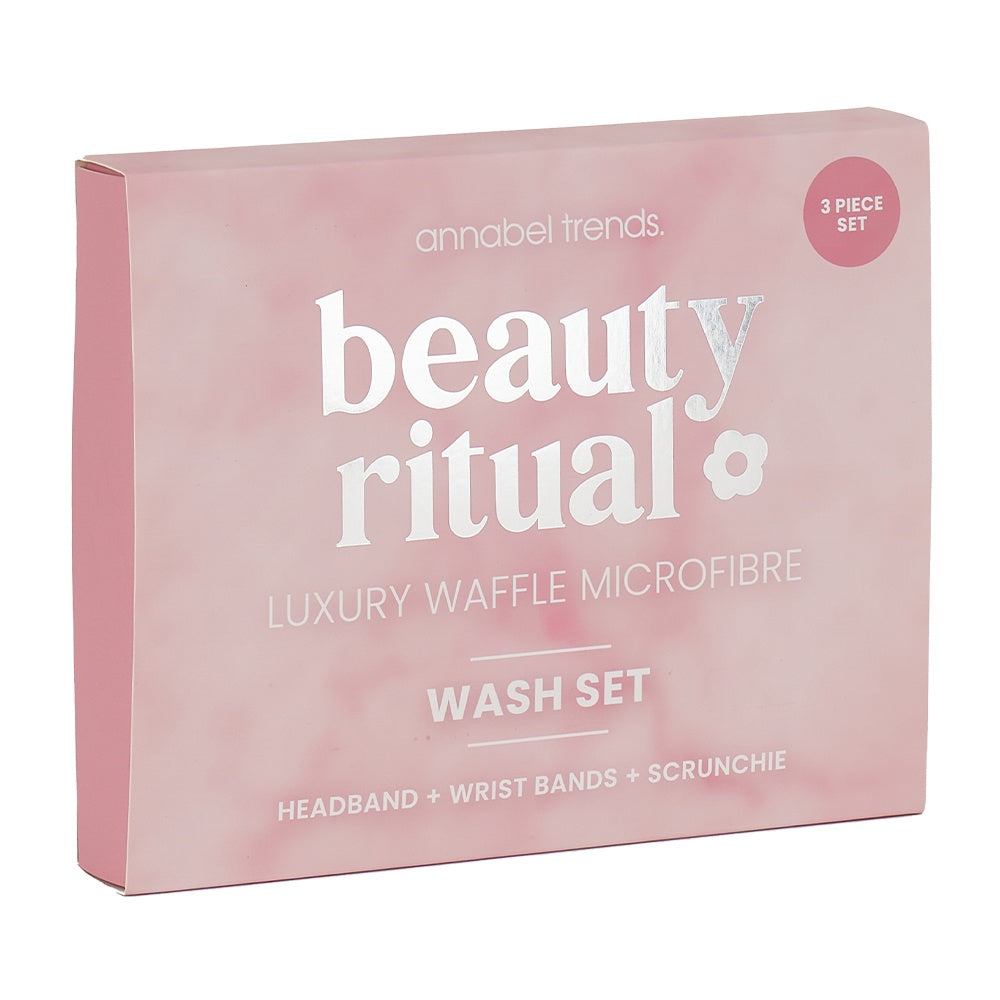 Beauty Ritual Luxury Waffle Wash Set