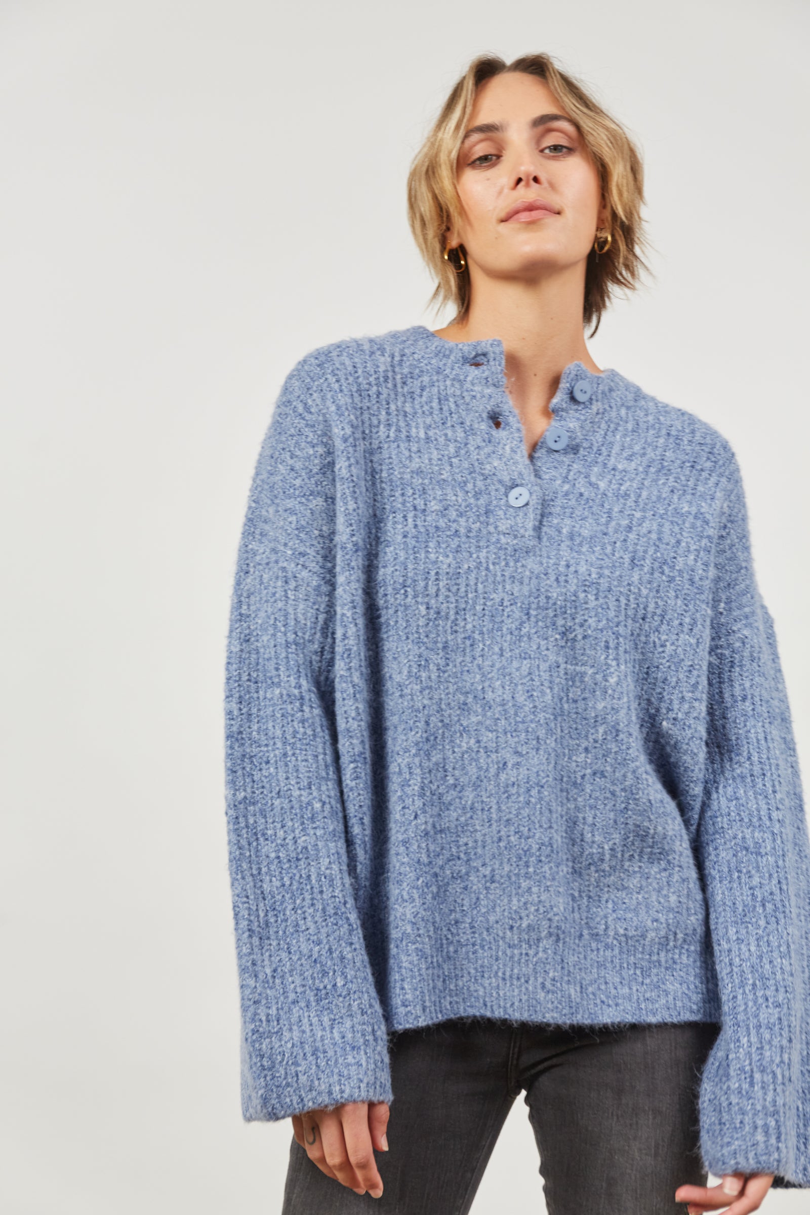 Avenue Button Jumper