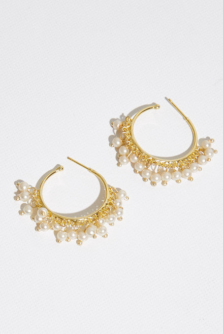 Belladonna Pearl Earring