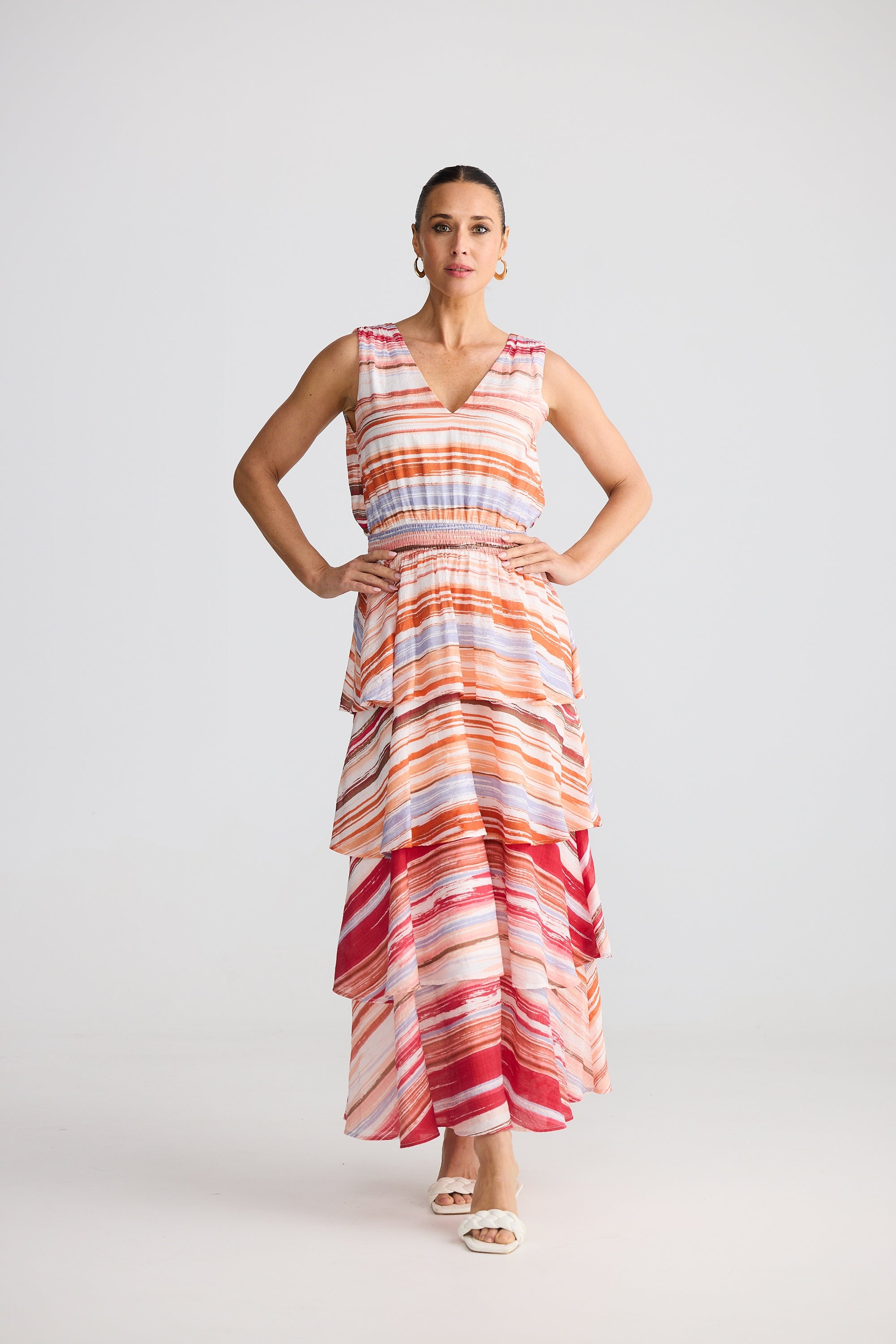 adella maxi dress Free People Adella Corset Maxi Dress - Ivory