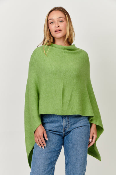 Classic Knitted Poncho