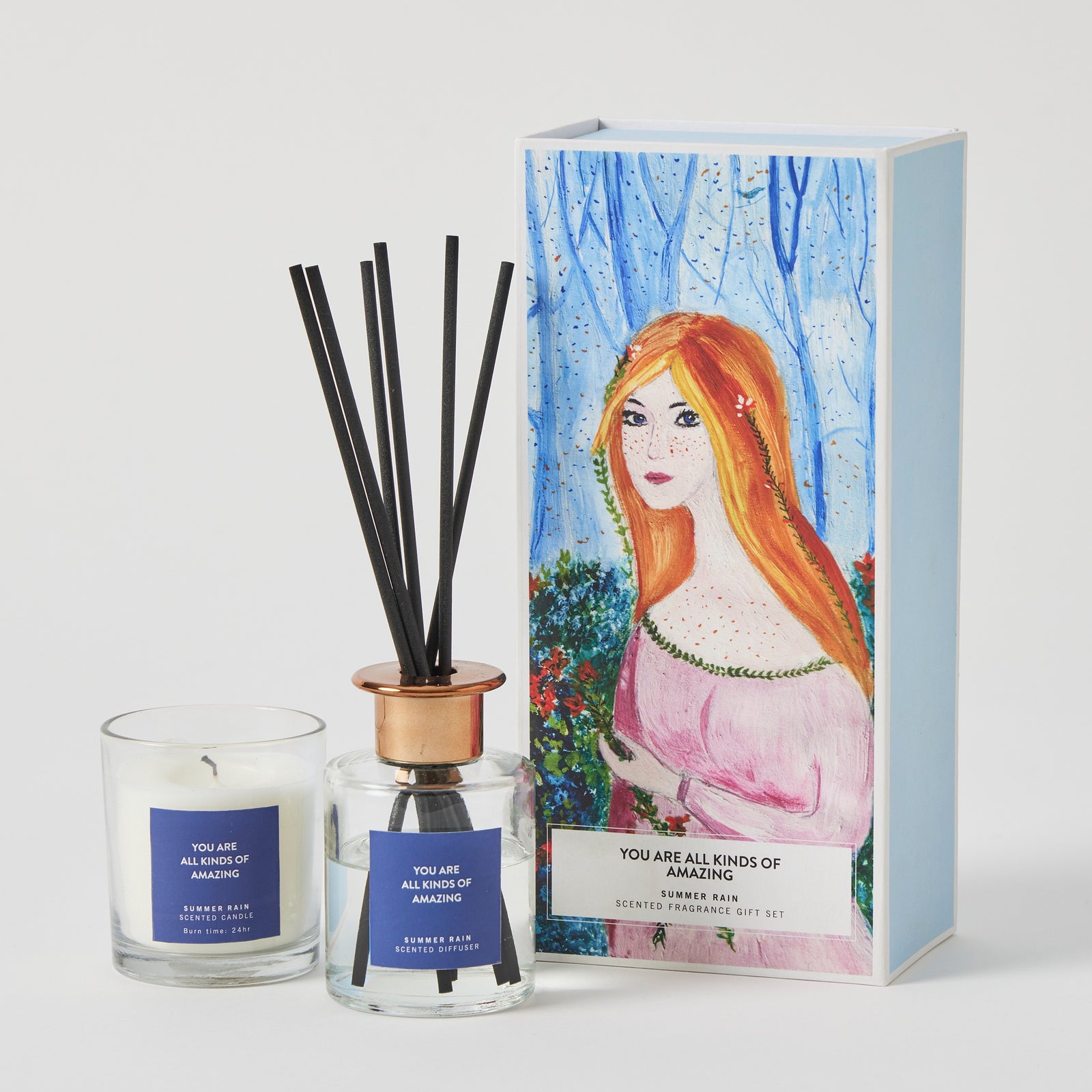 You Are All Kinds Of Amazing - Candle & Diffuser Set