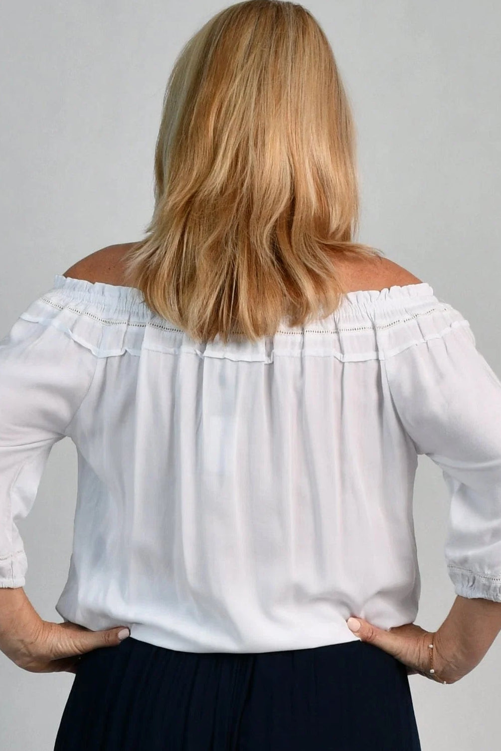 Peasant Rayon Top