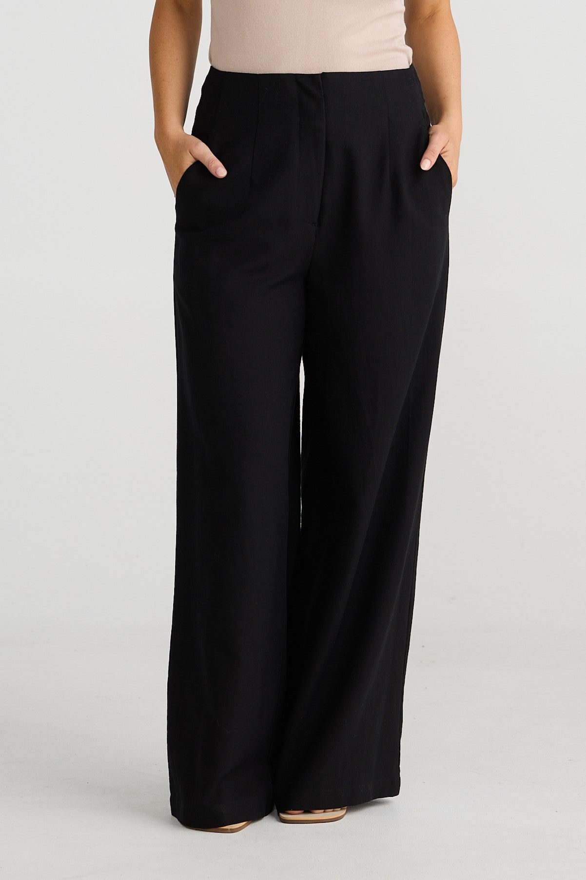 Dana Pants - Linen Blend