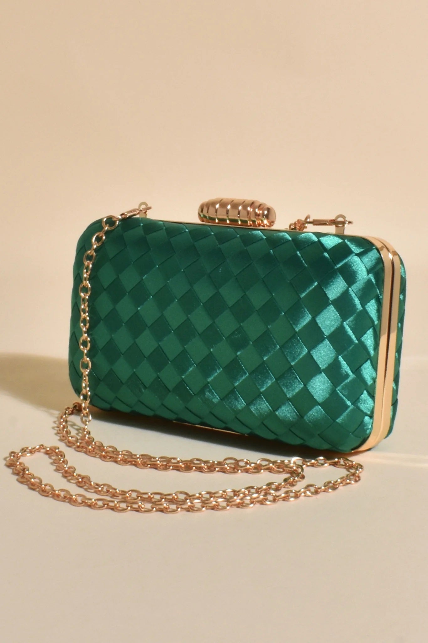 Aurelia Satin Plait Structured Case