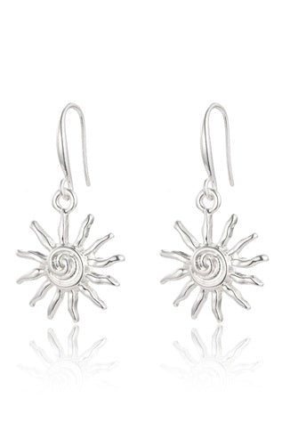 Lotus Sun Earring - Set of Two