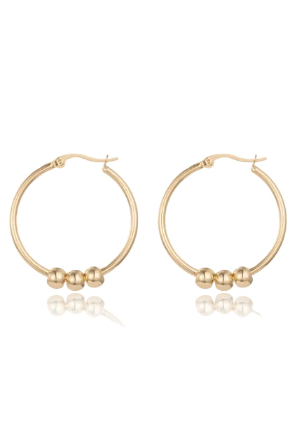 Circle Ball Earrings
