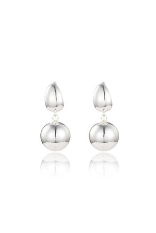 Lotus Teardrop Earrings - Set of Two