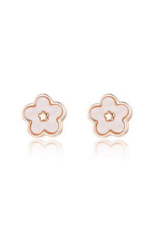Lotus Leaf Clover Charm Earrings - Set of Two