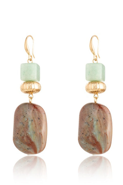 Stone Zen Earrings
