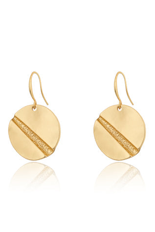 Gilda Wooden Charm Earrings - Set of Two