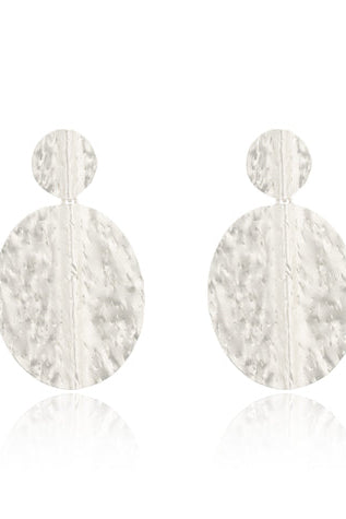 Gilda Wooden Teardrop Earrings - Set of Two