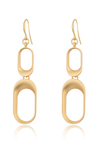 Gilda Chained Earrings - Set of Two