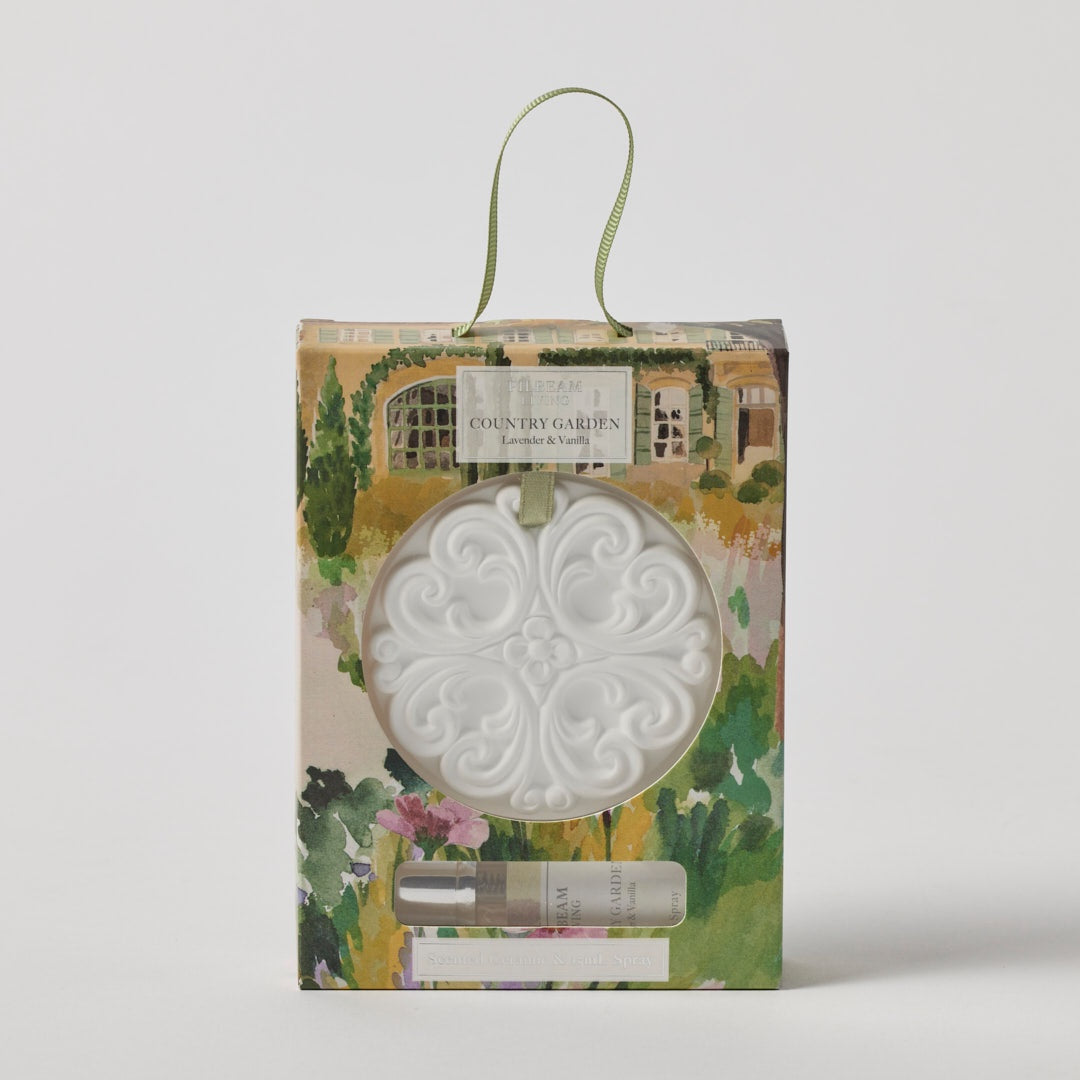 Country Garden Scented Ceramic Disk