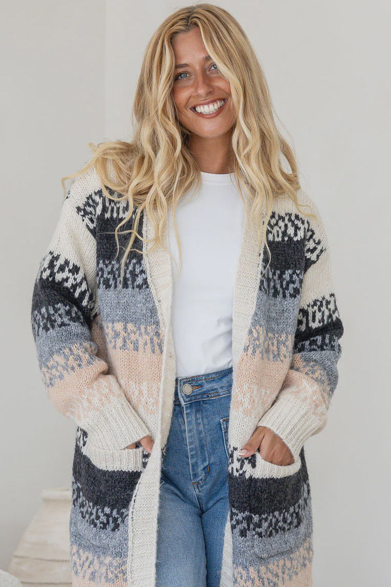 Long Knit Cardigan