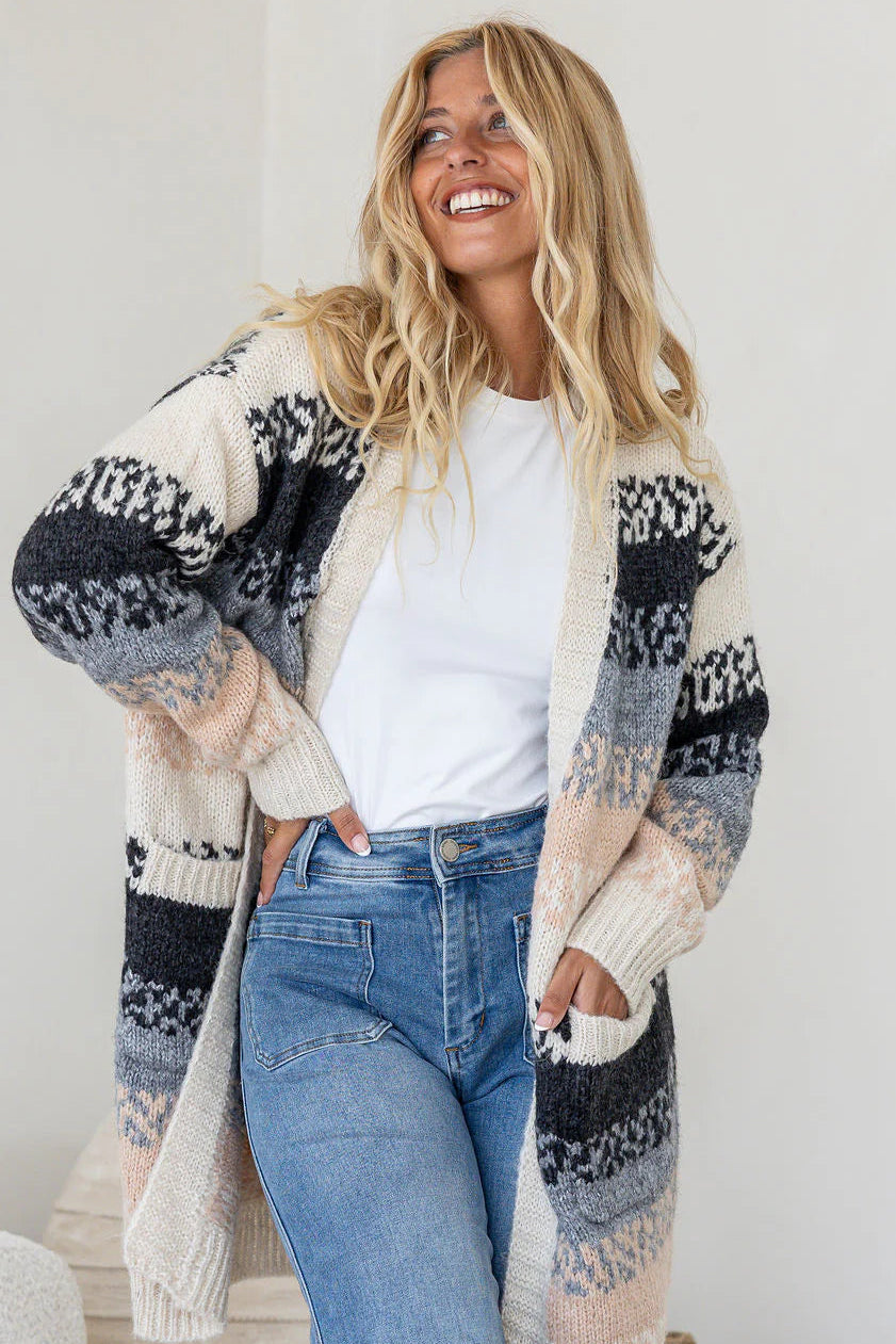 Long Knit Cardigan