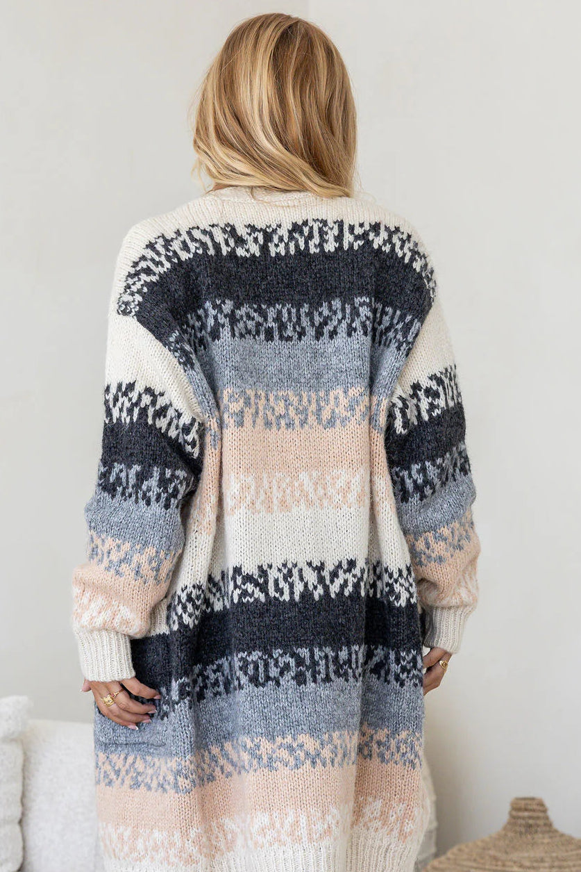 Long Knit Cardigan