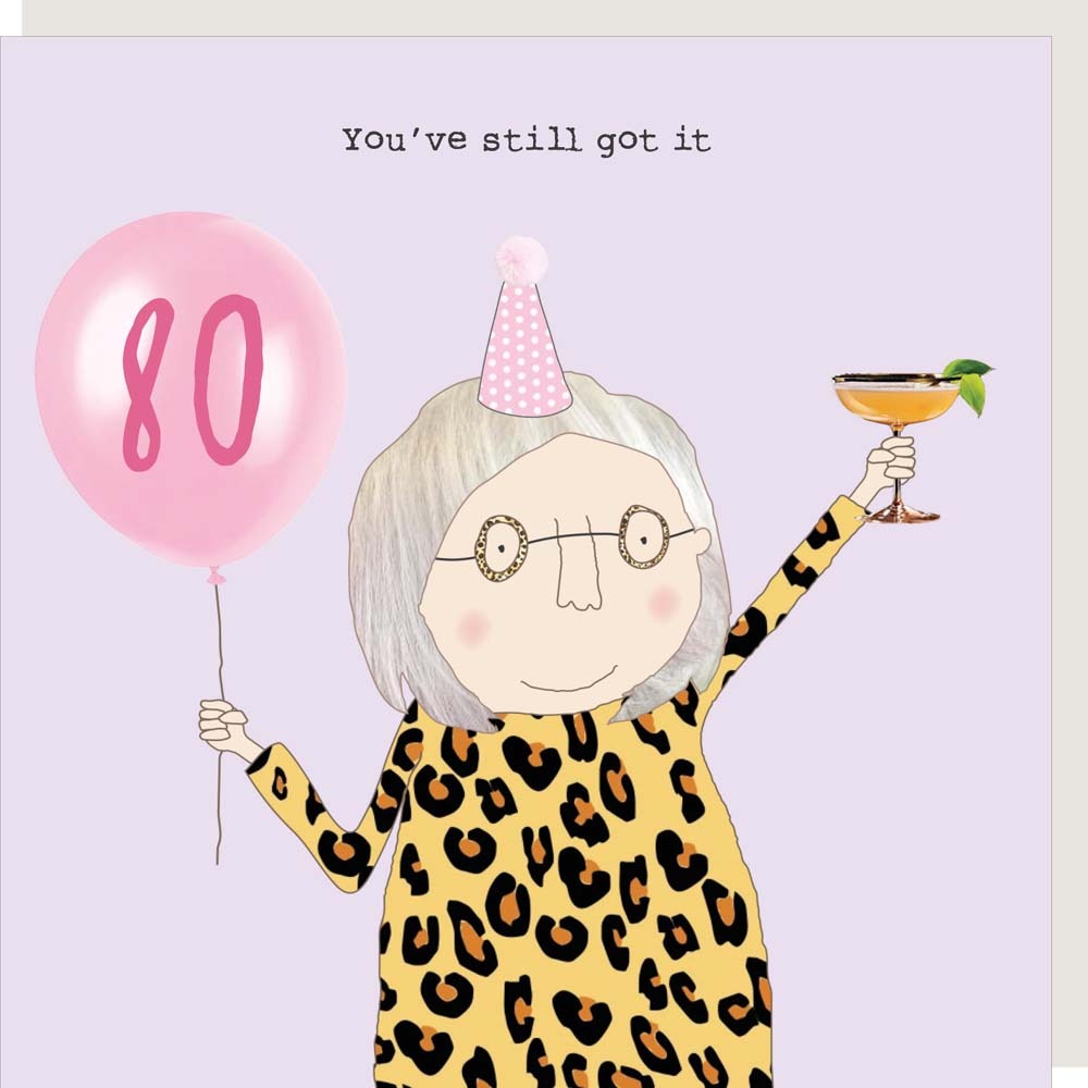 Rosie Made A Thing Greeting Card