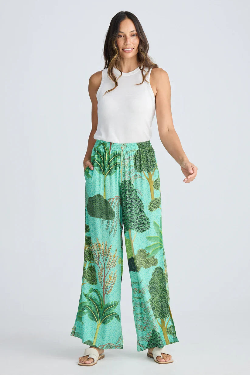 Fly Away Pant - Rainforest Print