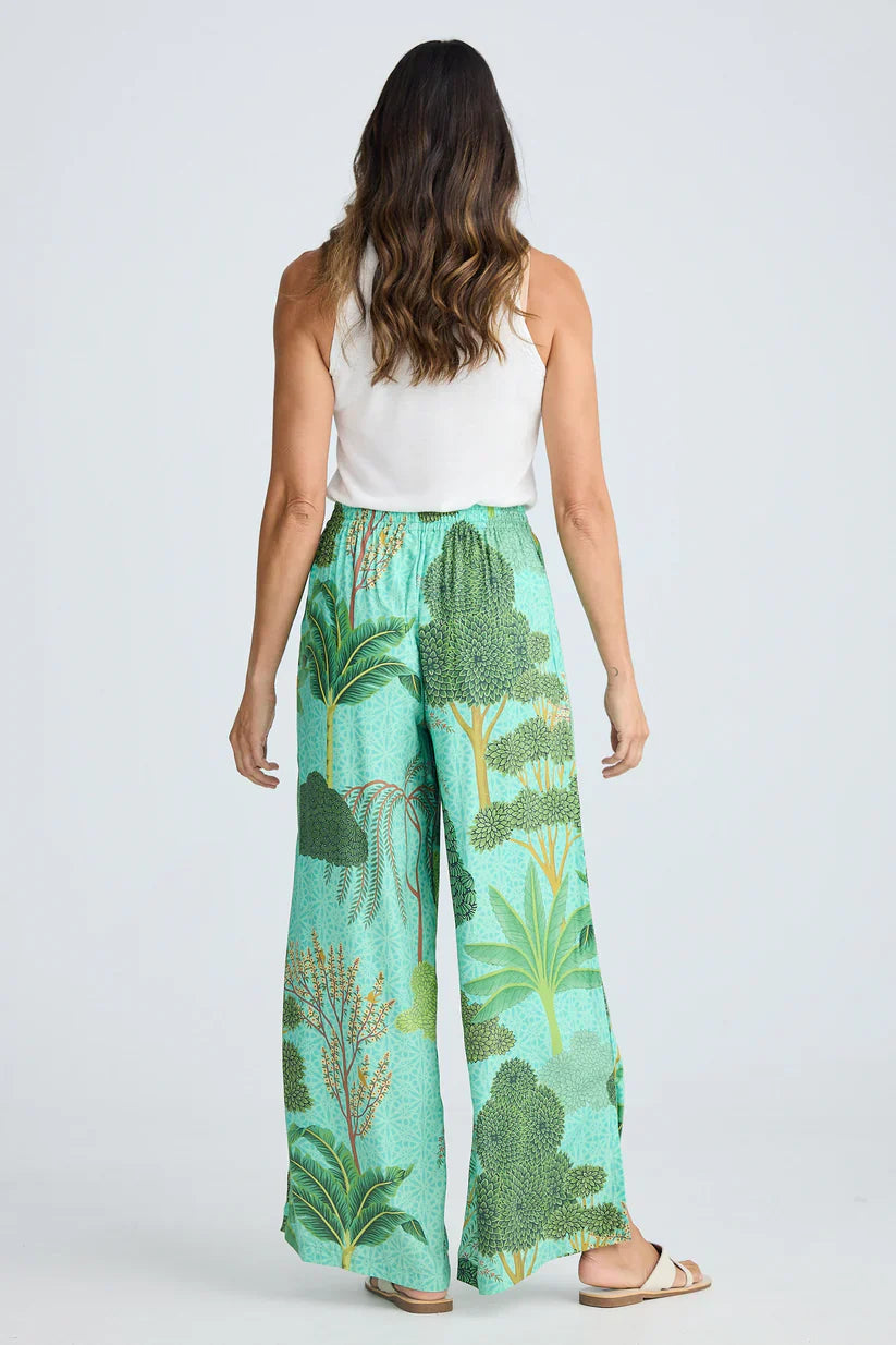 Fly Away Pant - Rainforest Print