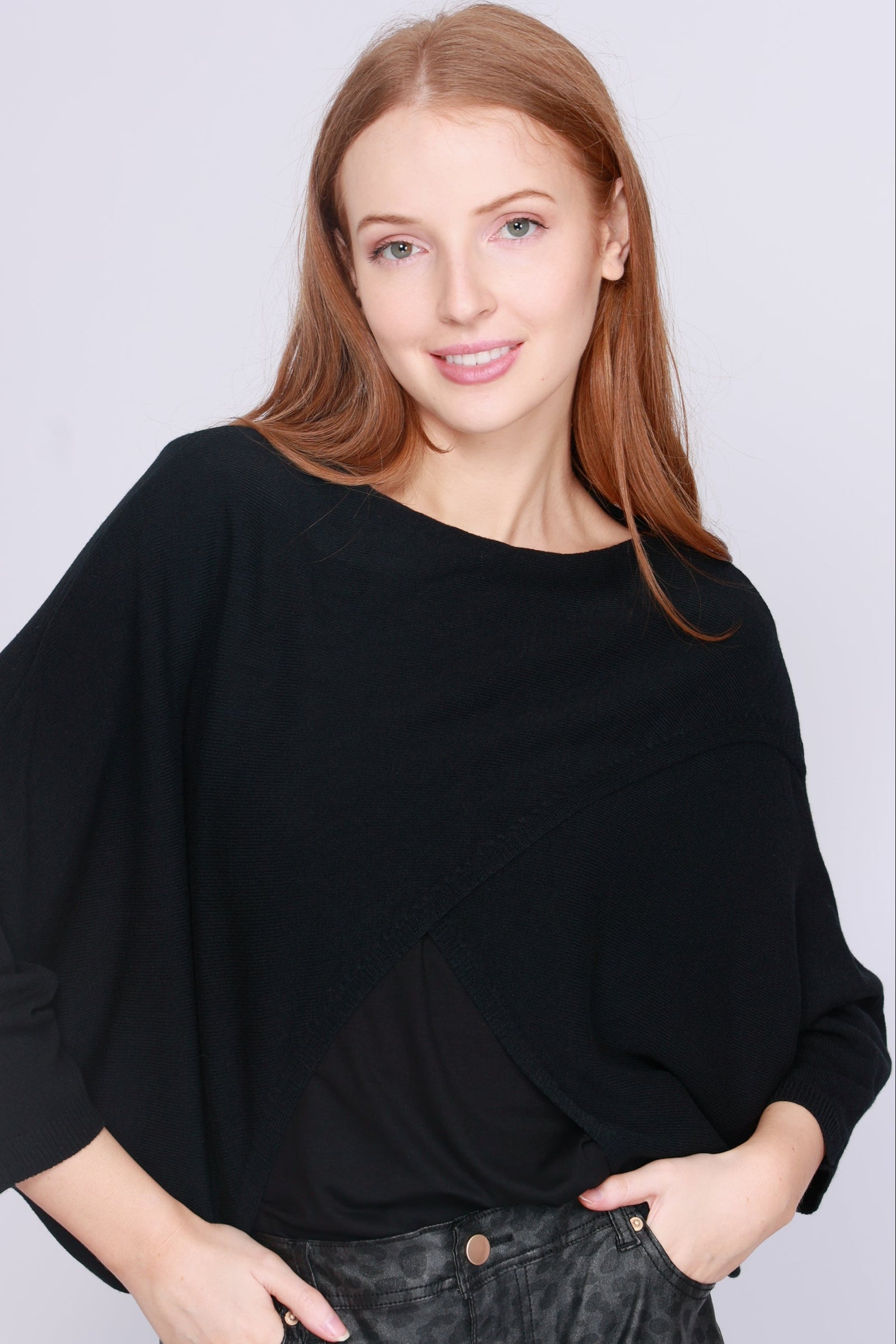 Fau Wrap Top