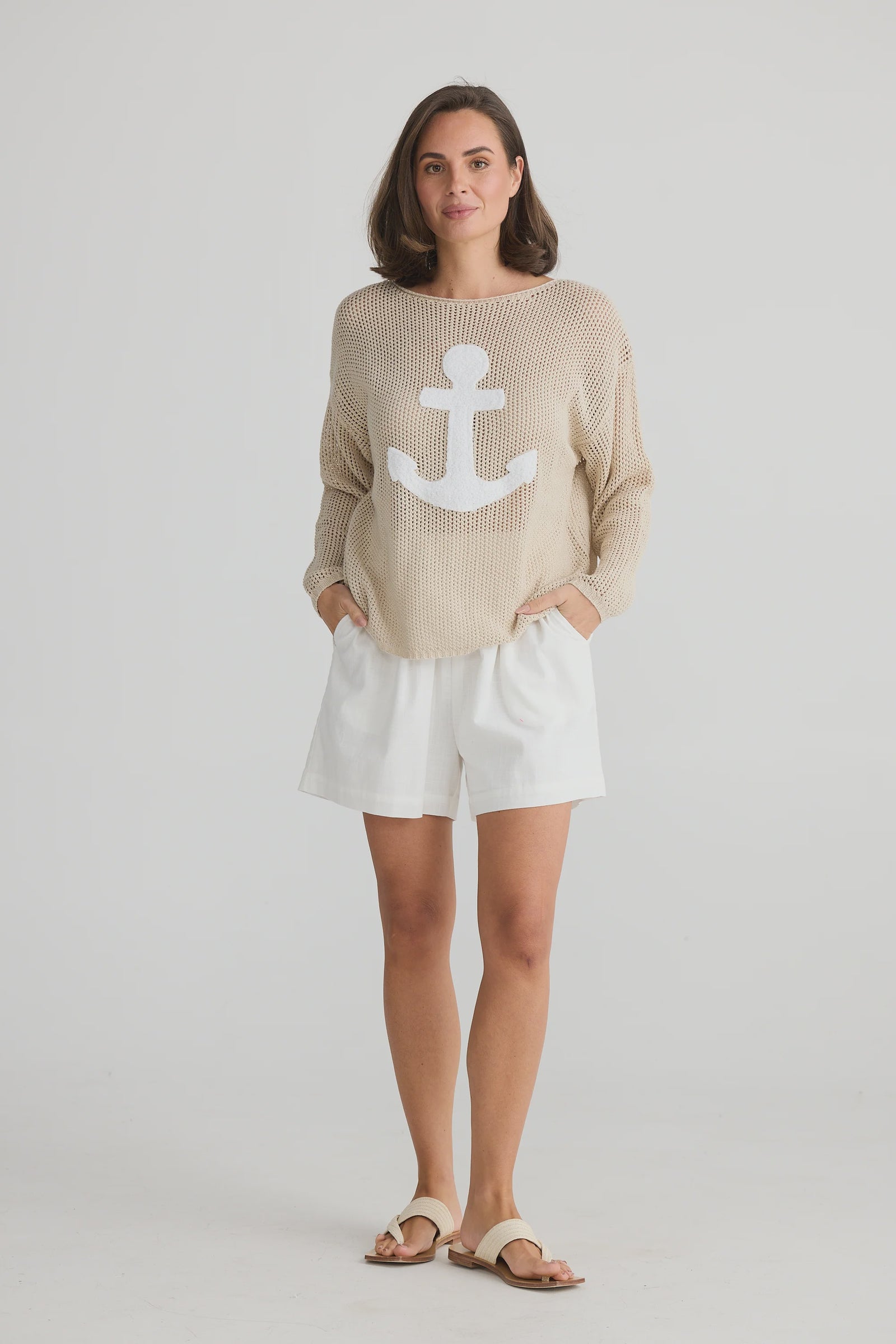 Anchored Knit Top