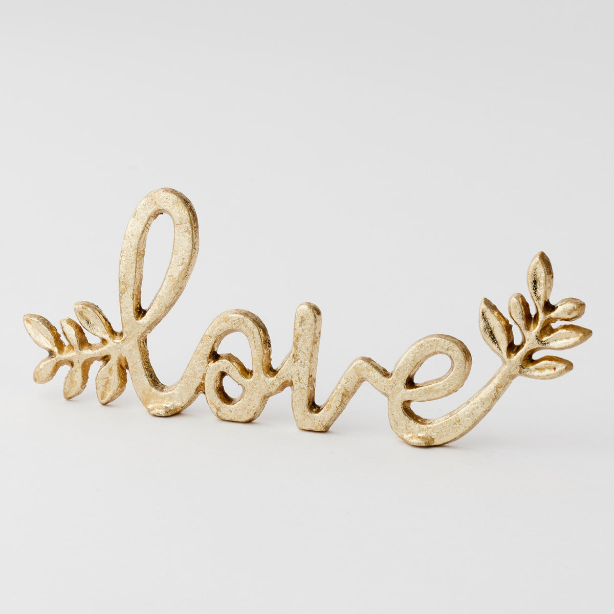 Love Sculpture Gold