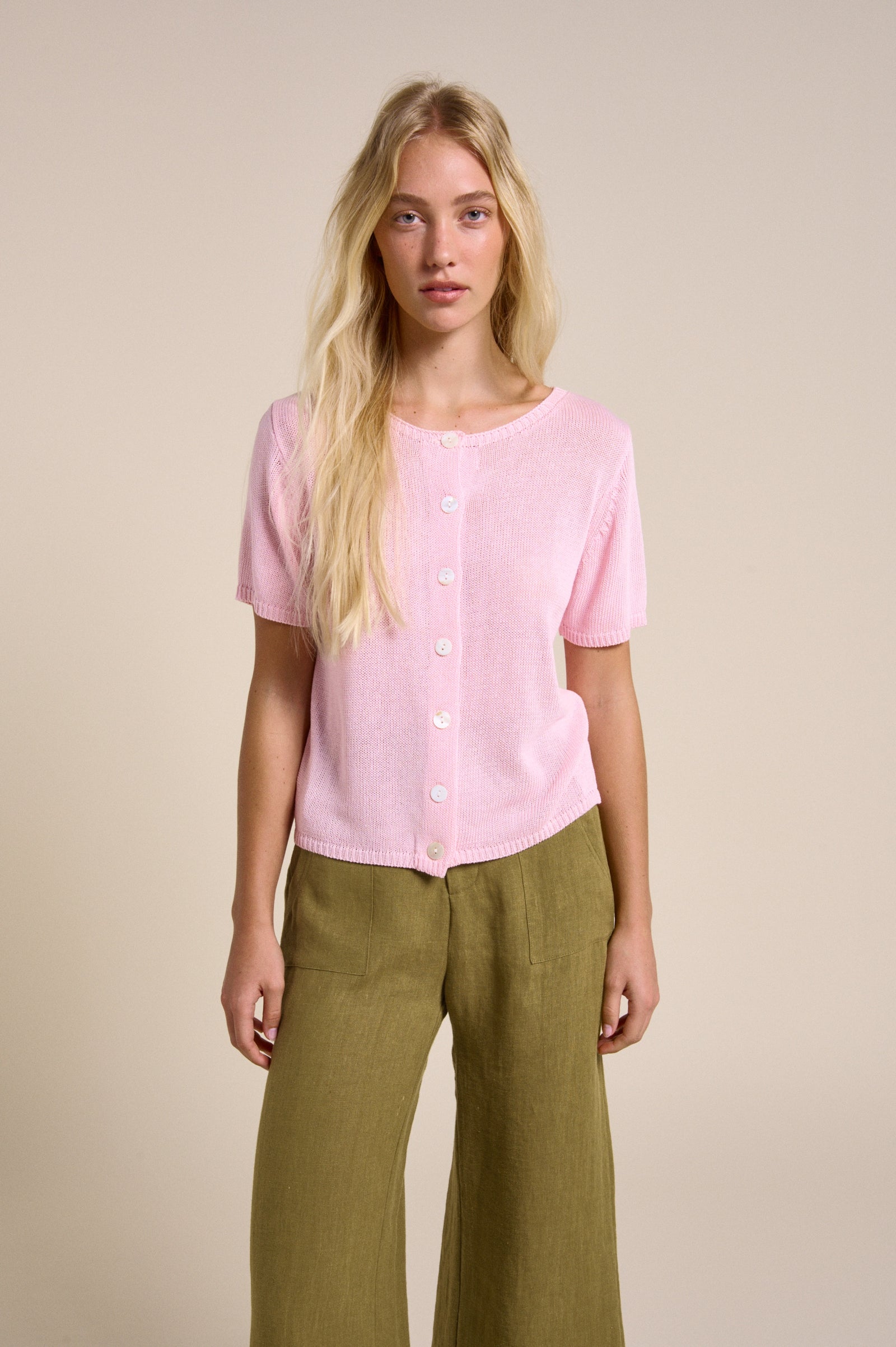 Button Up Tee