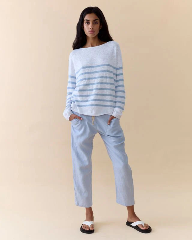 Luxe Pants - Chambray Blue