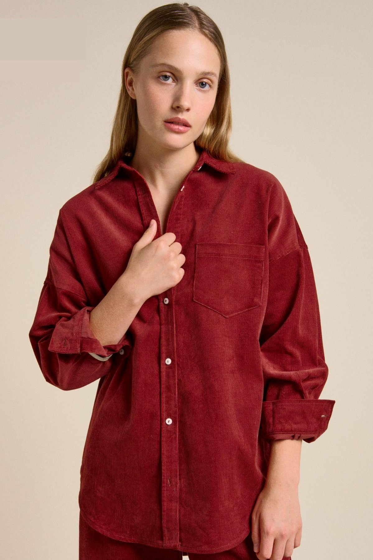 Khaite Cord Shirt