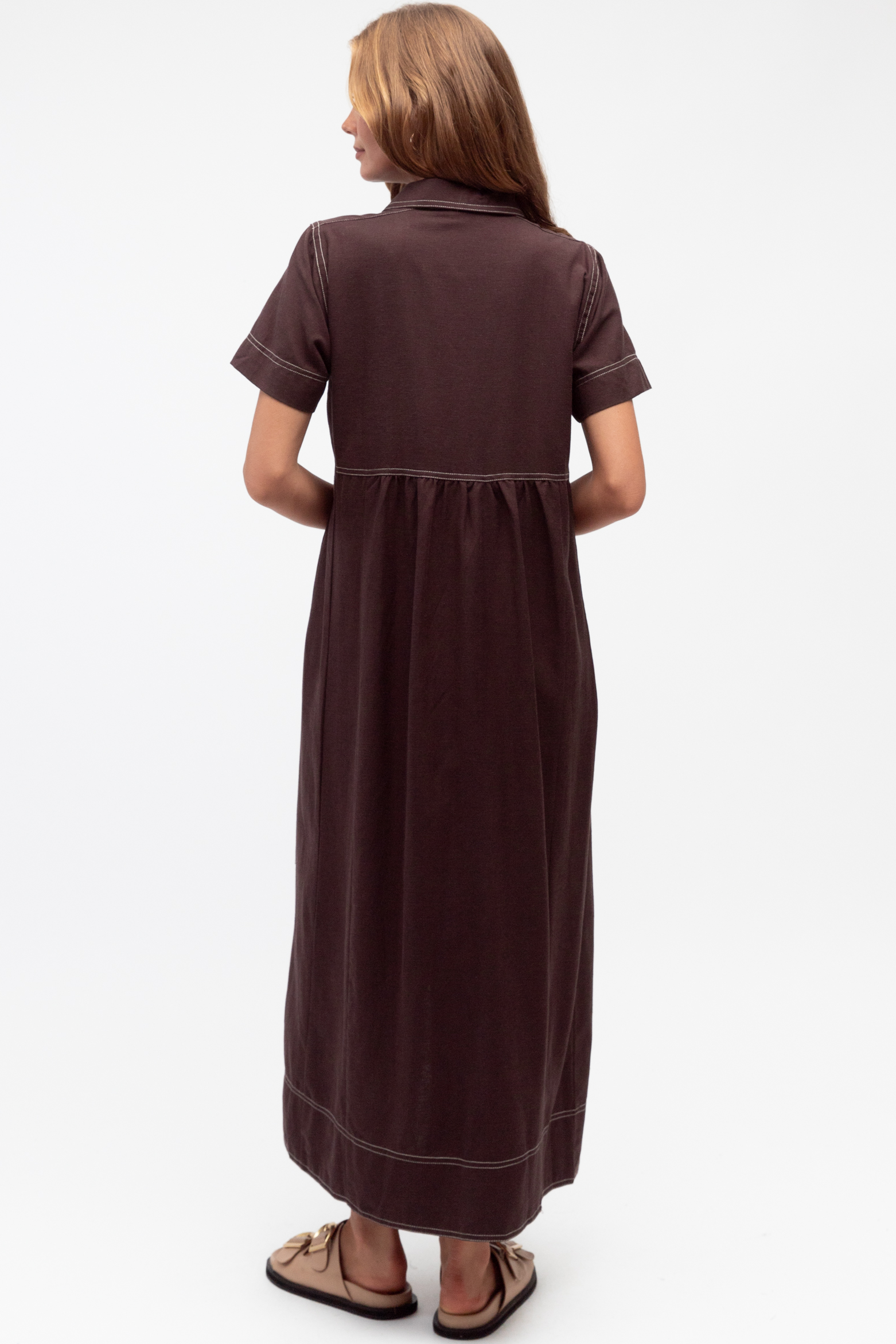 Charlie Buttoned Dress