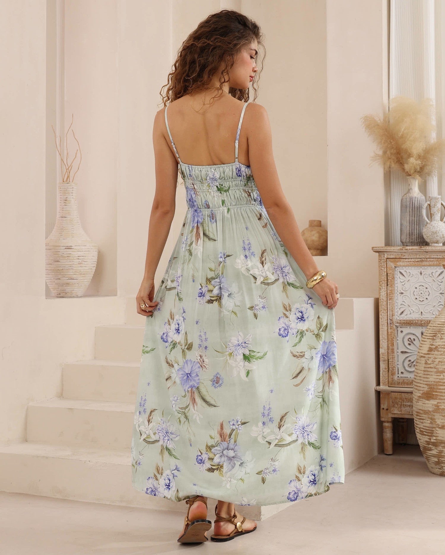 Cassidy Tank Maxi Dress in Mint Floral by Iris Maxi - Kindred Spirit Boutique - Kindred Spirit Boutique & Gift Cassidy Tank Maxi Dress in Mint Floral by Iris Maxi - Kindred Spirit Boutique - Kindred Spirit Boutique & Gift