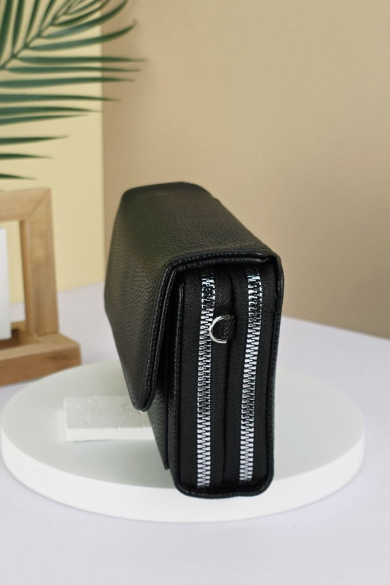 Cross Body Bag With Geo Strap