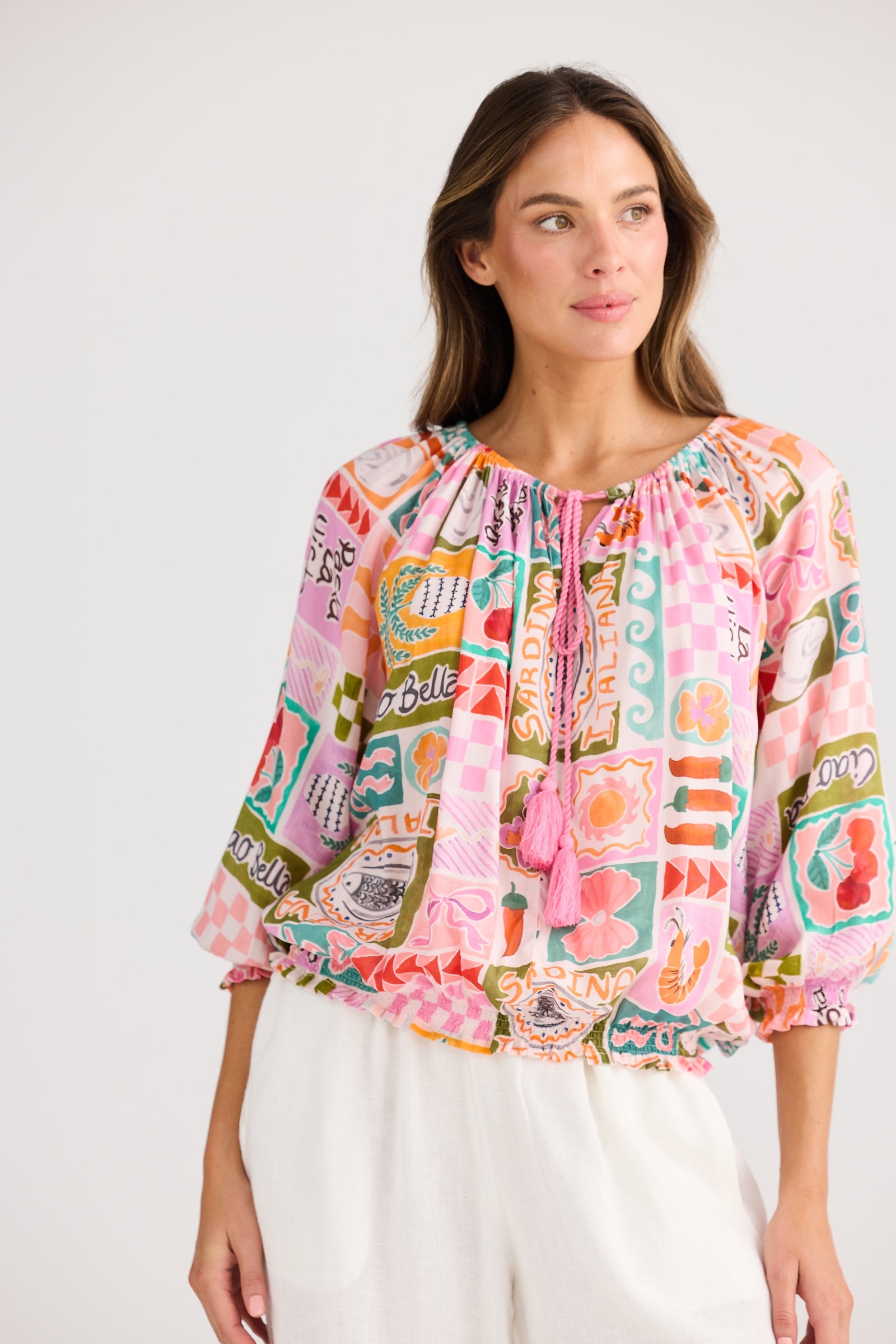 Seaside Top - Sardinia Summer