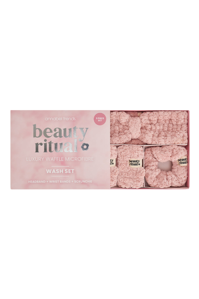 Beauty Ritual Luxury Waffle Wash Set