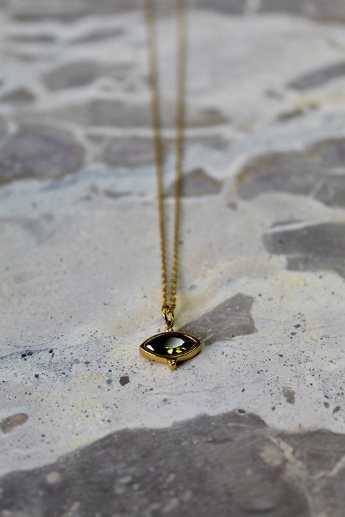 Stone Drop Necklace