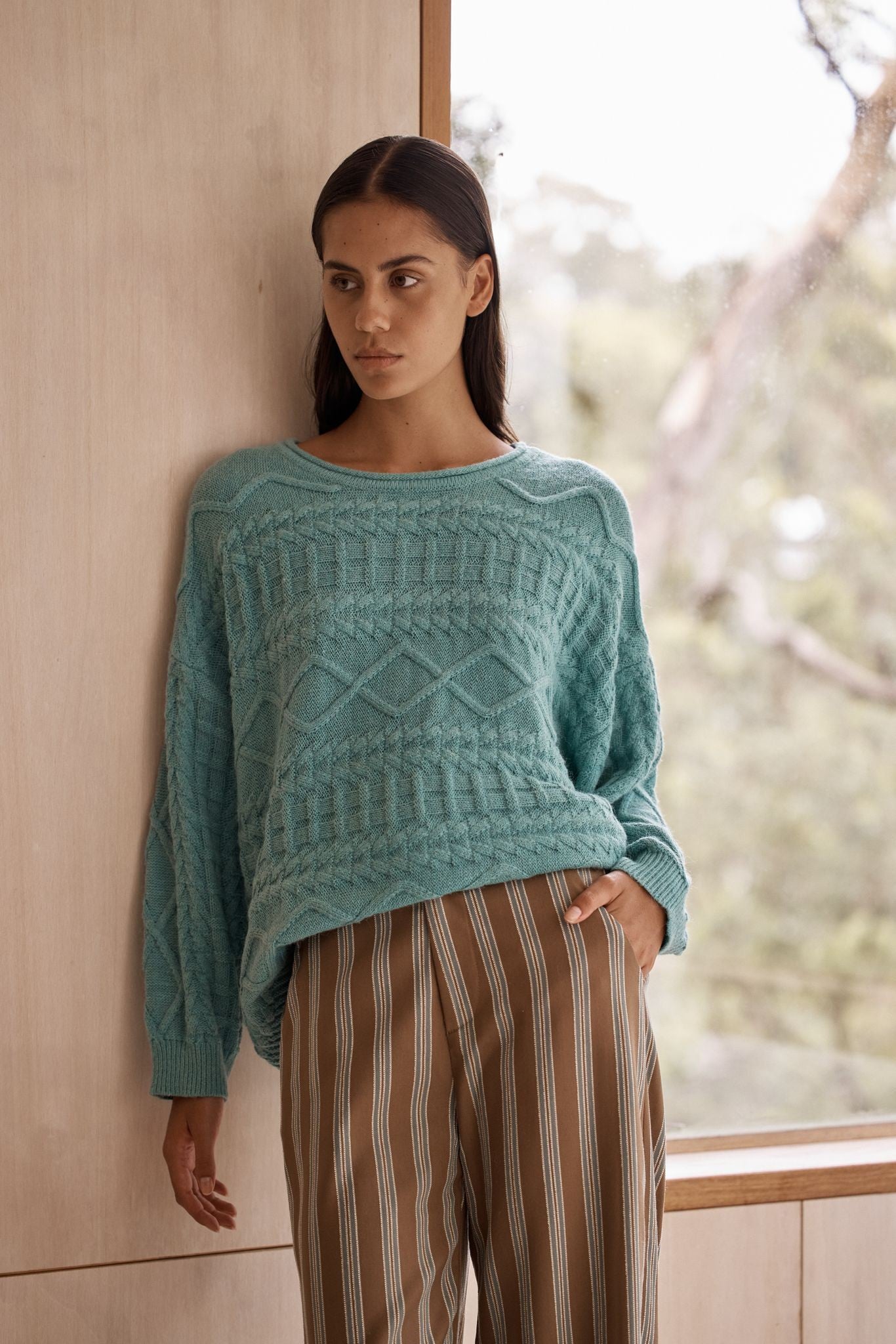 Mia Cable Knit Jumper