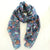 Silk Floral Scarf