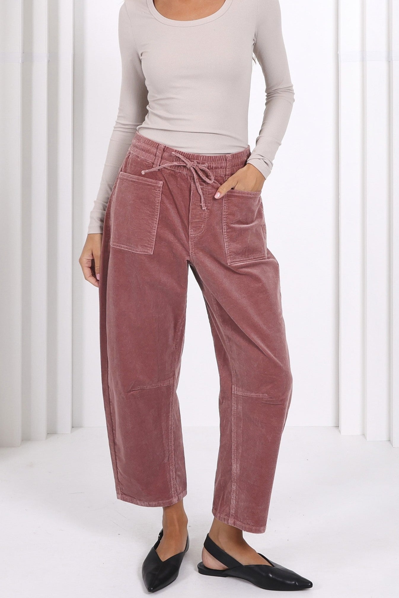 Leo Barrel Cord Jeans