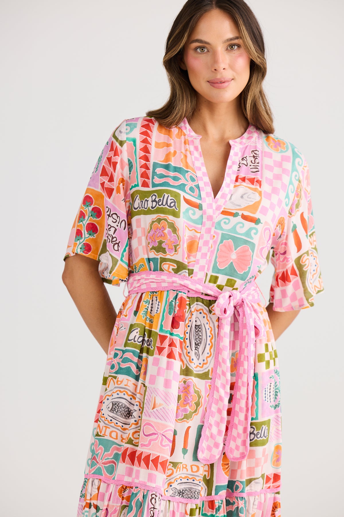 Lynwood Dress - Sardinia Summer