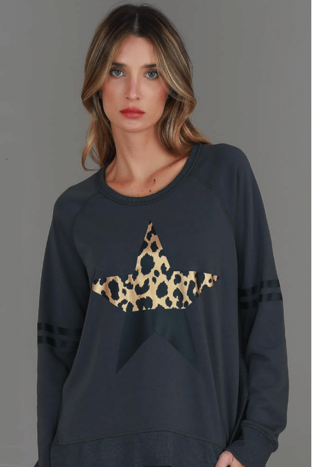 Ginger Leopard Sweater