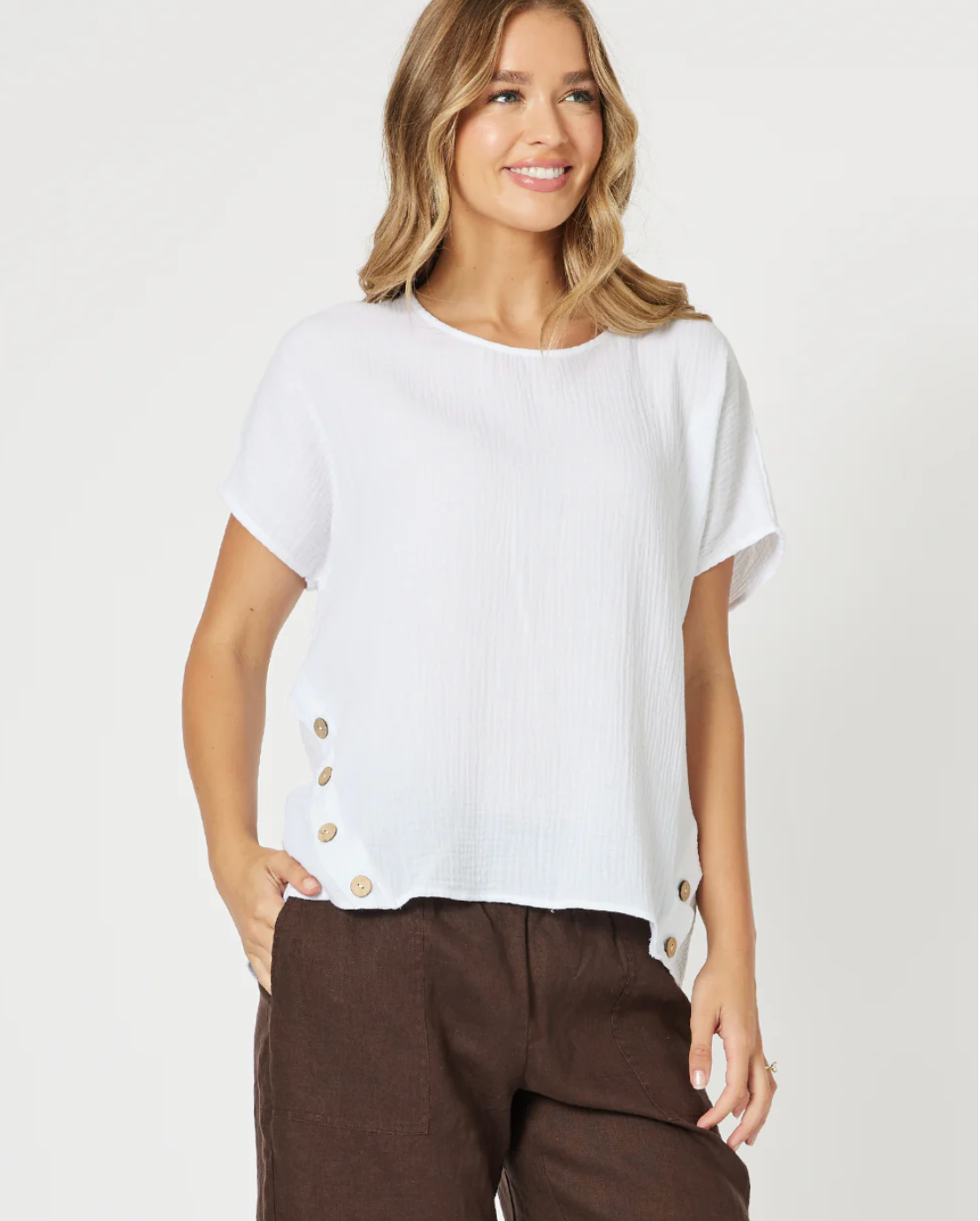 Byron Cotton Relaxed Top