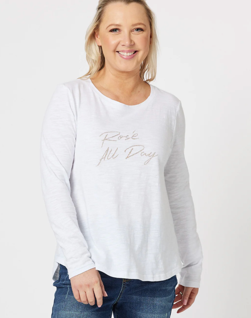 Rose All Day Long Sleeve T-shirt