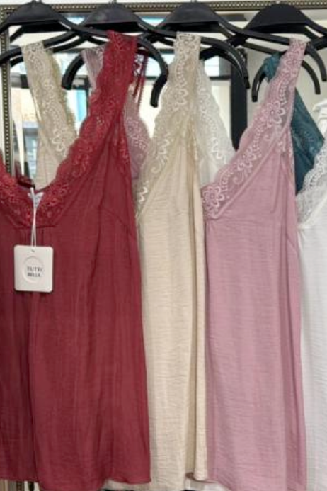 Rosetta Lace Singlet