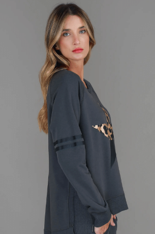 Ginger Leopard Sweater